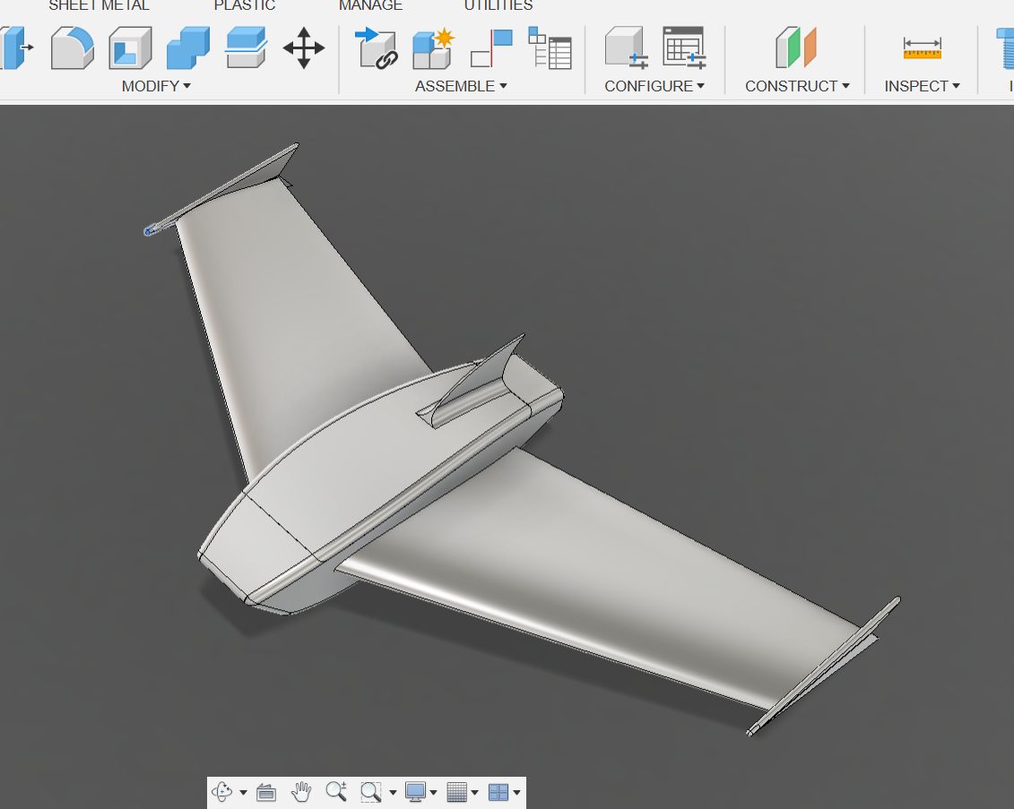 Delta-wing UAV concept — 1 of 2